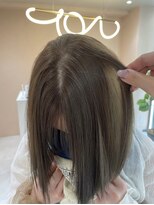 ジーナ 北千住ミルディス通り(Zina) 赤味のない透明感溢れるオリーブカラー＊