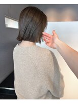 ヘアーエスクールシーユー 枚方T-SITE店(hair S.COEUR×Cu)&nbsp;グレージュ/枚方美容室/大阪美容室