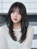 ウィズ 志津 ユーカリが丘店(wiz)&nbsp;韓国風レイヤー×黒髪ロング！今っぽく垢抜け♪