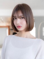 ケアリー 練馬(Carelly)&nbsp;デザインカラー/レイヤーカット/ウェットヘア/オリーブベージュ