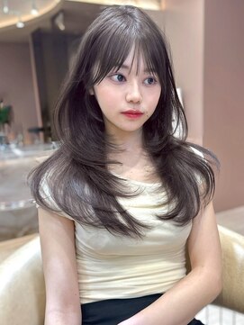 ロンドガーネット 池袋(Lond garnet) 暗めカラー/グランマッシュ/デザインカラー/レイヤーカット/池袋