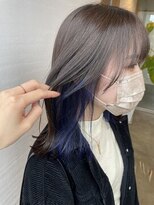 コヨーテ(coyote)&nbsp;インナーカラー ヘイリーボブ ココアグレージュ