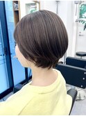 アッシュベージュショートヘア浦和美容室ARTS荒巻充埼玉カット
