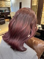 ファブ 千葉店(FaB)&nbsp;【ブリーチなしダブルカラー×ピンクブラウン】