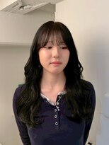 ロマリア ヒルズ 表参道 原宿(Lomalia HILLS)&nbsp;イメチェン前髪カット地毛風カラー[表参道ダブルカラー縮毛矯正]