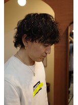 エディ(Edy)&nbsp;メンズ波巻きスパイラルパーママッシュ刈り上げケアパーマ岡山