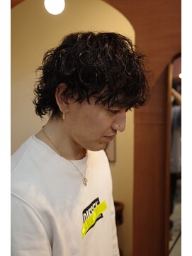 エディ(Edy) メンズ波巻きスパイラルパーママッシュ刈り上げケアパーマ岡山