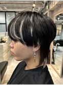 メンズエクステ.メンズハイライト.ローライト.メンズウルフ