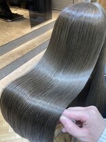アグ ヘアー ベック 福岡別府店(Agu hair beqq)&nbsp;＊オリーブベージュ♪＊Agu福岡別府店ブリーチなしダブルカラー