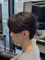 リード 渋谷店(REEED) MEN'S HAIR/襟足ありセンターパート