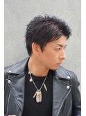 アップバング／ツーブロック/アクティブショート