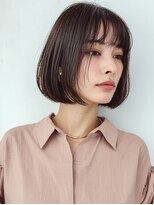 ロディーナコク 大口 新子安(rodina.coc)&nbsp;ミルクティーブロンド/ダークブルー/デジタルパーマ/大口新子安