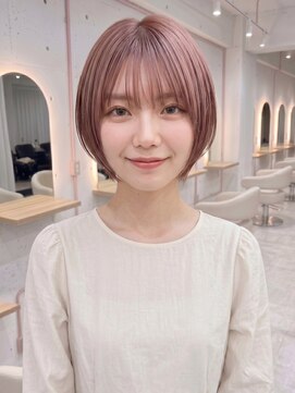 アリィ バイ グルグル 錦糸町店(ali'i by GULGUL) 錦糸町 髪質改善 縮毛矯正 ショートボブ