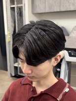 ノイセルヘアー(Noisyle Men's hair) リバースセンターパート/ニュアンスウルフ/ダウンバング/大阪◎