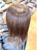 ノーマルヘアー(NORML HAIR) 縮毛矯正ミルクティーベージュストレート