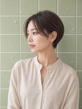 ヘアーサロン 6(hair salon) 大人のスタイリッシュグラデーションショート