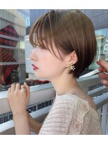 サンド 名古屋(sand)&nbsp;20代30代40代50代丸みとくびれショートカット名古屋小顔前髪白髪