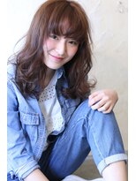 高円寺四百倍美容室&nbsp;【四百倍スタイル】シンプル×ベージュミディアム