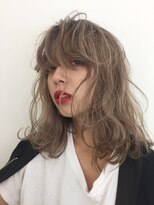 チクロヘアー(Ticro hair) ticro 大石】外国人風うざバングセミディー