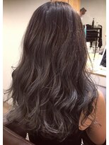 リコモ(Likkle More) パープル×グレー 担当中嶋 【十条 美容室 リコモ】