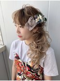 サイドポニーテール