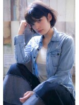 レニーバイエース(LANY by ACE)&nbsp;【LANY 横浜】 大人可愛いショートスタイル×ブラウンベージュ