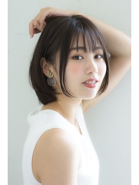 ジョエミバイアンアミ(joemi by Un ami) 【joemi】毛先ワンカールのツヤボブ(小倉太郎)