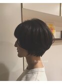 髪質改善20代30代40代大人アッシュブラウン×ガーリーショート