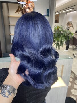 ジルバイジゼル(JILL by GiseL) ネイビーブルー