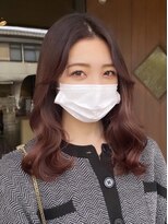 ヘア アトリエ オルト(hair atelier ort.a)&nbsp;韓国風◎アプリコットピンク