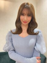 ロンド マーレ 天神大名店(Lond mare) NEW STYLE 秋冬にもおすすめのペールベージュ 顔周りカット