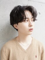 マイロ(mailo) センターパートショート×ランダム無造作パーマ