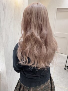 ロンド レア 天神大名店(Lond Le’a) イメチェンヘアスタイル美髪のススメワイドバングブルーブラック