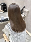 髪質改善＊大人ガーリーベージュ＊美髪【Zina本八幡】