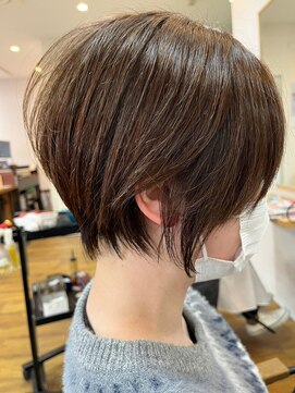 モーラ サロン 高石店(MOLLA) 丸みショート!/大人ショートボブ/20代30代40代