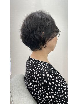 メモリーズ 水天宮前店(Memories) 大人可愛い30代40代50ショートボブショート丸みショート