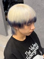 アイトーキョー 渋谷(AI TOKYO)&nbsp;ダブルカラーブリーチハイライトマッシュウルフ[渋谷駅]