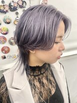 オタクヘア 渋谷(OTAKU HAIR) シルバーカラー[前髪 マチルダボブ インナーグレージュ]
