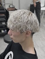 メンズ サロン ドット トウキョウ 町田店(men's salon dot. tokyo)&nbsp;ホワイトカラー×ツイストスパイラル