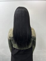 プルエクステのお店ネクスト(NEXT)&nbsp;#プルエクステ #可愛い #黒髪ロング #韓国ヘア