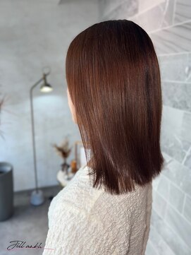 ジル アンク(Jill ankh) 《Jillankh姫路駅前》ウォームブラウン　暖色系　髪質改善カラー