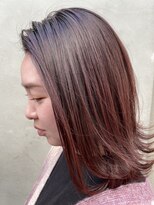 サル(saru)&nbsp;#ハイライトカラー × #ピンクベージュ