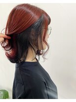 フラム(fulam)&nbsp;レッド×インナーブラック