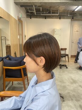 ロタ 吉祥寺(RoTa) レイヤーカット/ウェットヘア/オリーブベージュ/デザインカラー