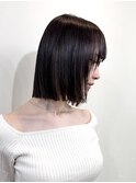 【SHARON】ボブカット×ベージュカラー