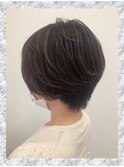 大人かわいい！柔らかふんわりショート