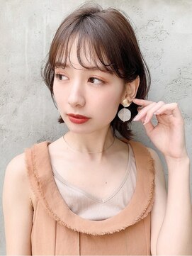 アグノス 青山(Agnos) 似合わせカット大人可愛い小顔カットくびれボブモテ髪