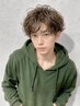 ★★MEN'S人気No.3★★カット+波巻きパーマ+marbb ￥13500
