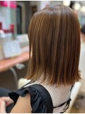 可愛いハイライト×イルミナサファリベージュ