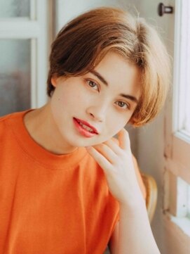 キューブ(HAIR MAKE Cube) 上品ショートヘア